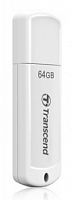 Флеш-накопитель USB  64GB  Transcend  JetFlash 370  белый (TS64GJF370)