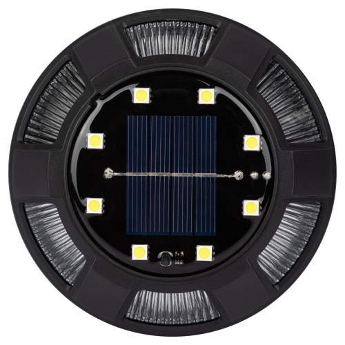 Светильник ЭРА уличный ERAST024-01 на солнечной батарее подсветка Таблетка, сталь, пластик d 11 см (1/24) (Б0057662) фото 4