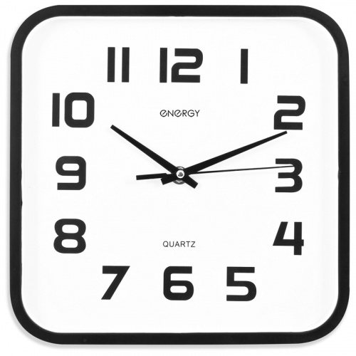 Часы настенные кварцевые ENERGY модель ЕС-08 квадратные (1/20) (009308) фото 3