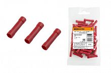 Гильза соединительная изолированная ГСИ 1,5 красная (цена за уп./50 шт) TDM (1/15/180) (SQ0546-0007)