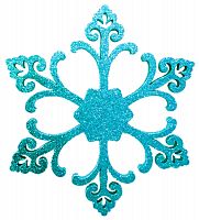 Фигура елочная  NEON-NIGHT "Снежинка "Морозко", 66 см, цвет синий (1/8)