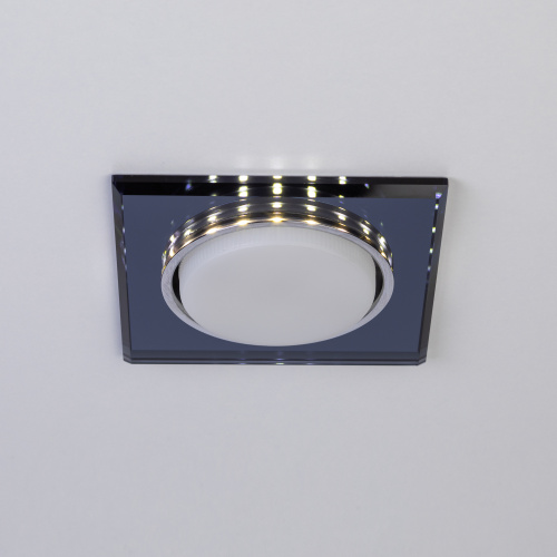 Светильник ЭРА встраиваемый с LED подсветкой DK LD50 BK GX53 черный (1/50) (Б0057473) фото 10