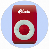 Плеер MP3 RITMIX RF-1010, красный (1/100)
