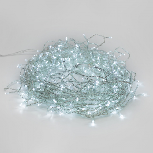Гирлянда NEON-NIGHT "Твинкл-Лайт" 4 м, 25 LED, прозрачный ПВХ, цвет свечения БЕЛЫЙ (1/12) фото 5