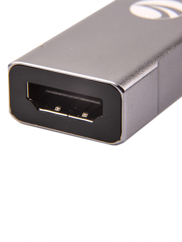 Aдаптер USB 3.1 Type-Cm --> HDMI A(f) , 4K@60Hz, PD charging, Aluminum Shell, VCOM <CU452> (1/72) фото 3