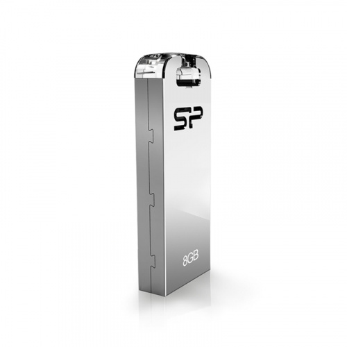 Флеш-накопитель USB  8GB  Silicon Power  Touch T03  металл (SP008GBUF2T03V1F) фото 2
