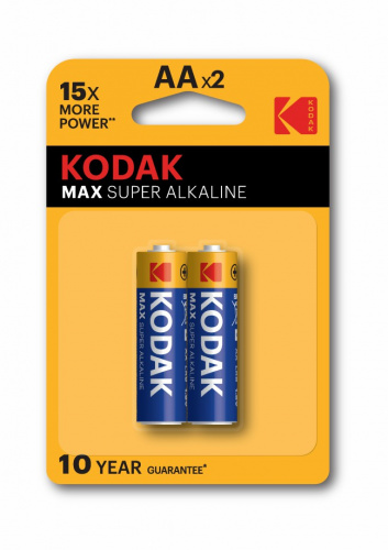 Элемент питания KODAK MAX  LR6  BL2 (KAA-2)   (40/200/13000) (Б0005131) фото 2