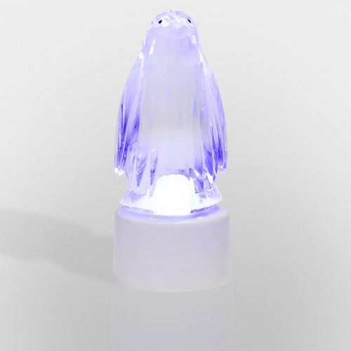 Фигура светодиодная NEON-NIGHT на подставке "Пингвин Кристалл", RGB (1/96) (501-052) фото 2