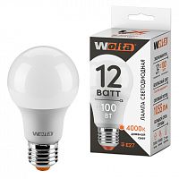 Лампа светодиодная WOLTA LX Груша A60 12Вт 4000К 1055лм Е27 1/50 (30S60BL12E27)