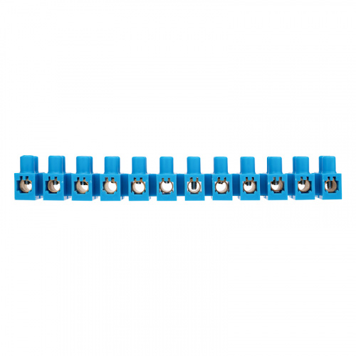 Клеммная винтовая колодка KВ-25 10-25, ток 60 A, полиэтилен синий REXANT (10 шт./уп.) (10/200) (07-5025-4) фото 6