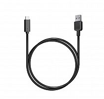 Кабель Bion  USB 3.0 AM to Type-C cable (AM/CM), 1 m, black. 5 Гбит/с .  3A (36W) [BXP-CCP-USB3-AMCM-1M-B] (1/500)