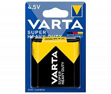 Элемент питания VARTA  3R12 SUPER HEAVY DUTY 4,5V (1 бл)  (1/10/100) (02012101411)