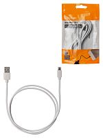 Дата-кабель TDM ДК 4, USB - micro USB, 1 м, белый, (1/400)