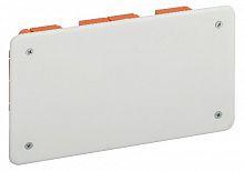 Коробка распаячная ЭРА KRT 172х96х45мм для твердых стен, саморез., крышка IP20 (70/630) (Б0047259)