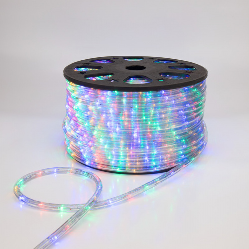 Дюралайт NEON-NIGHT LED, свечение с динамикой (3W) - мульти (RYGB), 24 LED/м, бухта 100м (100/100) фото 7