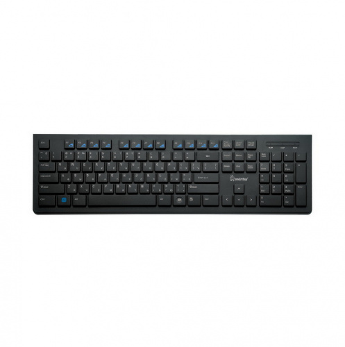 Клавиатура SmartBuy 206, USB, slim, чёрная (1/20) (SBK-206US-K)