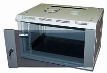 Шкаф коммутационный Lanmaster Pro TWT-CBW2-15U-6X4 15U 600x450мм пер.дв.стекл 60кг серый
