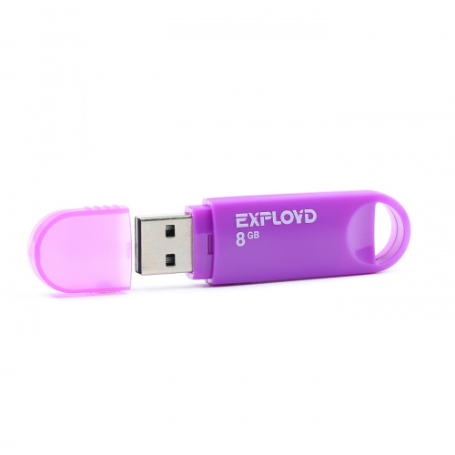 Флеш-накопитель USB  8GB  Exployd  570  пурпурный (EX-8GB-570-Purple) фото 3