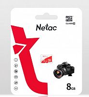 MicroSD  8GB  Netac  P500  Eco  Class 10 без адаптера
