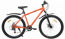 Велосипед Digma Core горный рам.:18" кол.:27.5" оранжевый 16.6кг (CORE-27.5/18-ST-S-O)