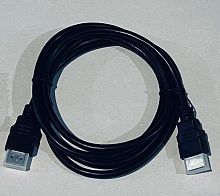 Кабель цифровой HDMI19M to HDMI19MI ver 1.4, +3D, 1.5 метра, <5-808 1.5 m> черный  