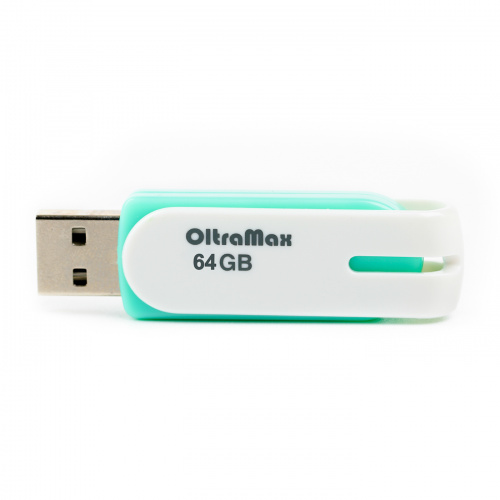 Флеш-накопитель USB  64GB  OltraMax  220  светло зелёный (OM-64GB-220-Light Gr) фото 2