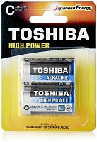 Элемент питания TOSHIBA LR14 2BL 2/card (2/20/120) (2452)