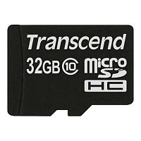 MicroSD  32GB  Transcend Class 10 без адаптера