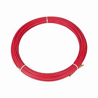 Протяжка кабельная REXANT (мини УЗК в бухте), стеклопруток, d=3,5 мм 50 м, красная (1/20)
