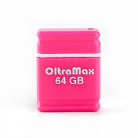 Флеш-накопитель USB  64GB  OltraMax   50  розовый (OM-64GB-50-Pink)