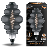 Лампа светодиодная GAUSS Filament Honeycomb 8.5W 165lm 1800К Е27 gray 1/2 (161802005)