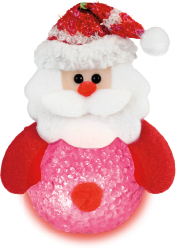 Светильник декоративная фигурка светодиодная "Дед Мороз" Gauss серия Holiday 0,1W, два цвета, 1/100 (HL001)