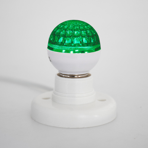 Лампа шар NEON-NIGHT Е27 9 LED Ø50мм зеленая (1/100) фото 2