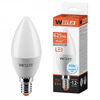Лампа светодиодная WOLTA Свеча C37 7.5Вт 6500К 625лм Е14 1/50