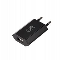 Сетевое Зарядное Устройство  Bion, USB-A, 5 Вт, черный [BXP-ADP-A-5B] (1/600)