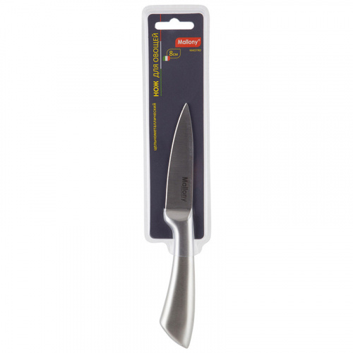 Нож цельнометаллический MAESTRO MAL-05M для овощей, 8 см (1/12/72) (920235) фото 2