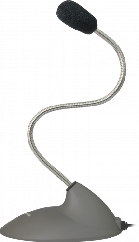 Микрофон DEFENDER MIC-111, серый, для компьютеров, кабель 1,5 м. (1/100) (64111) фото 4