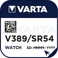 Элемент питания VARTA  V 389  (10/100) (00389101111)