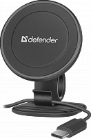 Держатель Defender CH-115+ 360°,магнит,на панель, фиксатор для кабеля (1/100) (29115)
