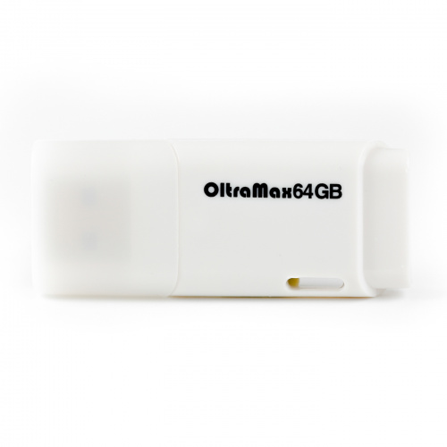 Флеш-накопитель USB  64GB  OltraMax  240  белый (OM-64GB-240-White)