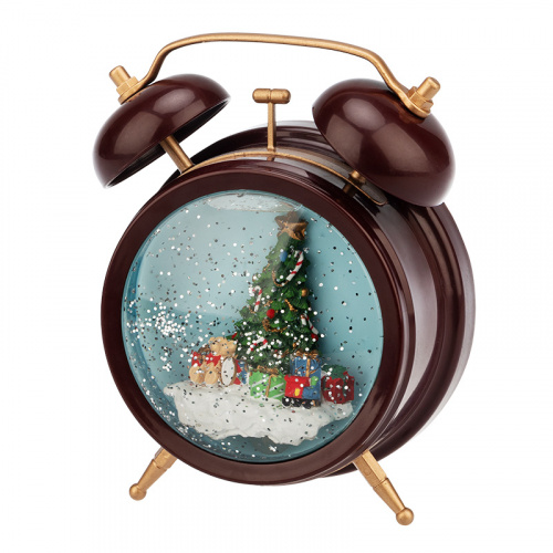 Светильник декоративный NEON-NIGHT "Часы" с эффектом снегопада (1/9) (501-162) фото 4