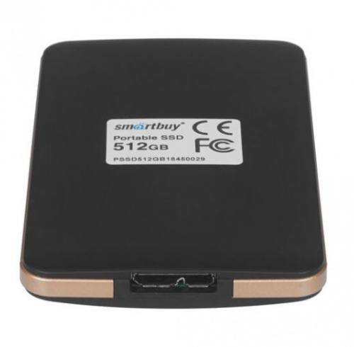 Внешний SSD  Smart Buy   512 GB  S3 Drive чёрный, 1.8", USB 3.0 (SB512GB-S3DB-18SU30) фото 3