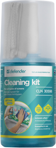 Спрей-очиститель DEFENDER для экранов (200 мл. +1 салфетка) (CLN30598) (1/12) фото 3