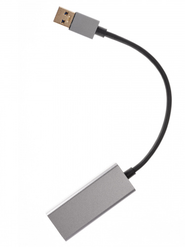 Кабель-переходник USB 3.0 (Am) --> LAN RJ-45 1000 Mbps, Alum Shell, Aopen/Qust <ADU312M>(1/100) фото 6