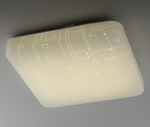 Светильник светодиодный ЭРА потолочный Классик без ДУ SPB-6-24 Nancy S 24Вт 4000K квадратный (Б0051093) фото 7
