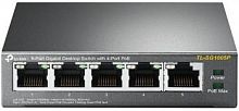 Коммутатор TP-Link TL-SG1005P 5G 4PoE 56W неуправляемый (1/12)