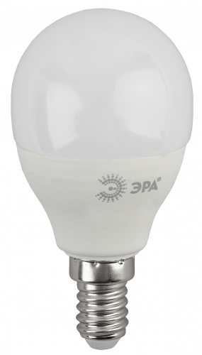 Лампа светодиодная ЭРА RED LINE LED P45-10W-840-E14 R Е14 / E14 10Вт шар нейтральный белый свет (1/100) (Б0050233)