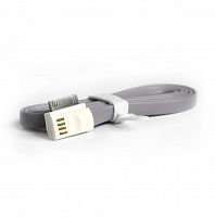Кабель SMART BUY для IPhone 4/4S, USB 2.0 - 30-pin, серый, магнитный, 1.2 м.  (1/500)