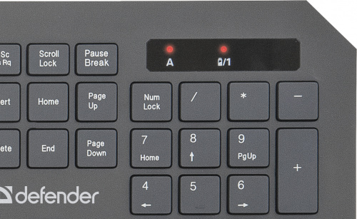 Комплект беспроводной Клавиатура + Мышь DEFENDER Berkeley C-925, чёрный (1/12) (45925) фото 9