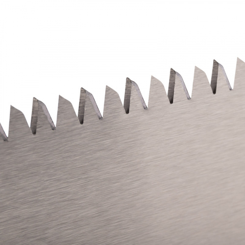Ножовка по дереву REXANT «Зубец» 400 мм, 7-8 TPI, каленый зуб 2D, двухкомпонентная рукоятка (1) фото 4